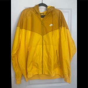 Yellow Nike men’s Jacket. Size XXL